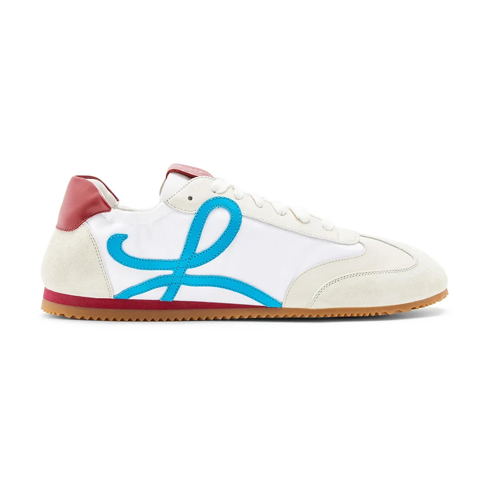 Loewe Ballet Runner in Nylon and Calfskin for Unisex in Blue
