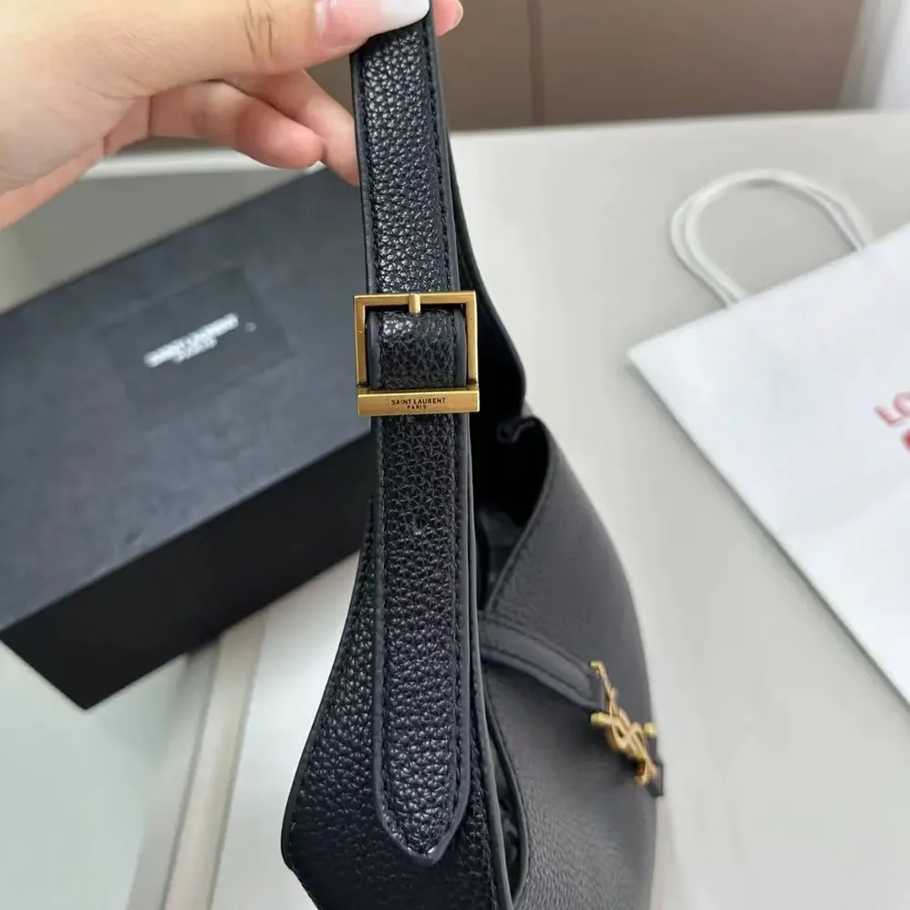 Saint Laurent YSL Le 5 à 7 Supple Baby in Grained Leather for Women Saint Laurent YSL Le 5 à 7 Supple Baby in Grained Leather for Women