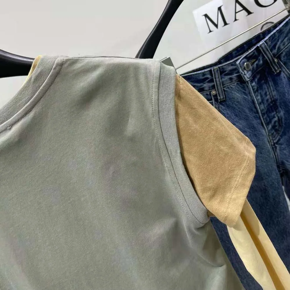 Miu Miu Set of 3 Jersey T for Women in shirts with Logo Patch Miu Miu Set of 3 Jersey T for Women in shirts with Logo Patch