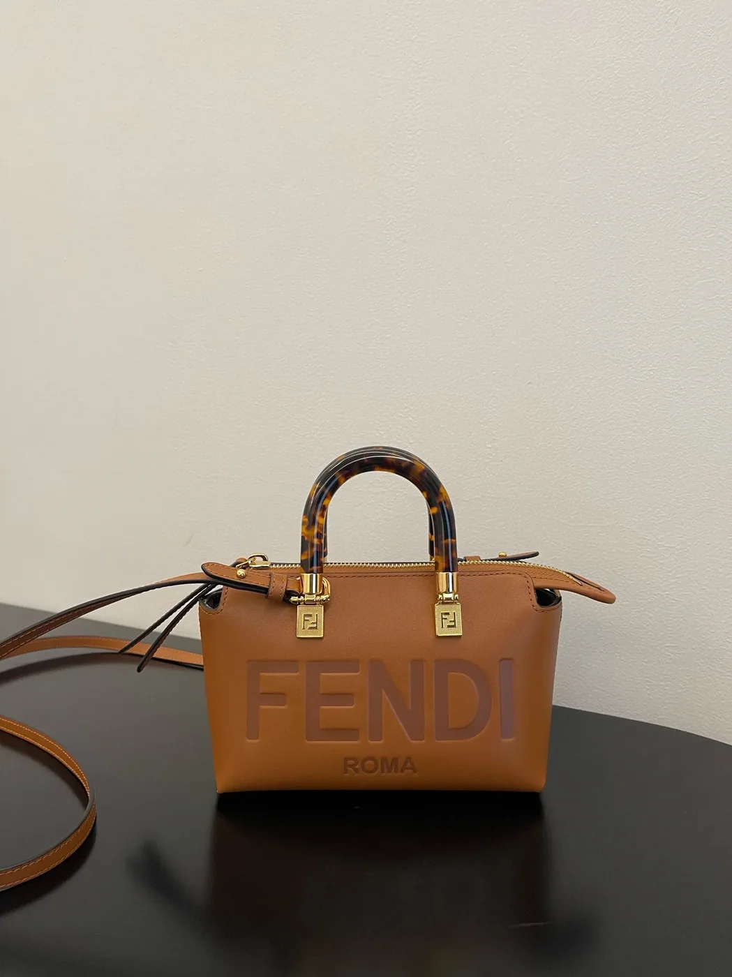 Fendi By The Way Brown Mini Bag / 8BS067 ABVL F0NYJ Fendi By The Way Brown Mini Bag / 8BS067 ABVL F0NYJ