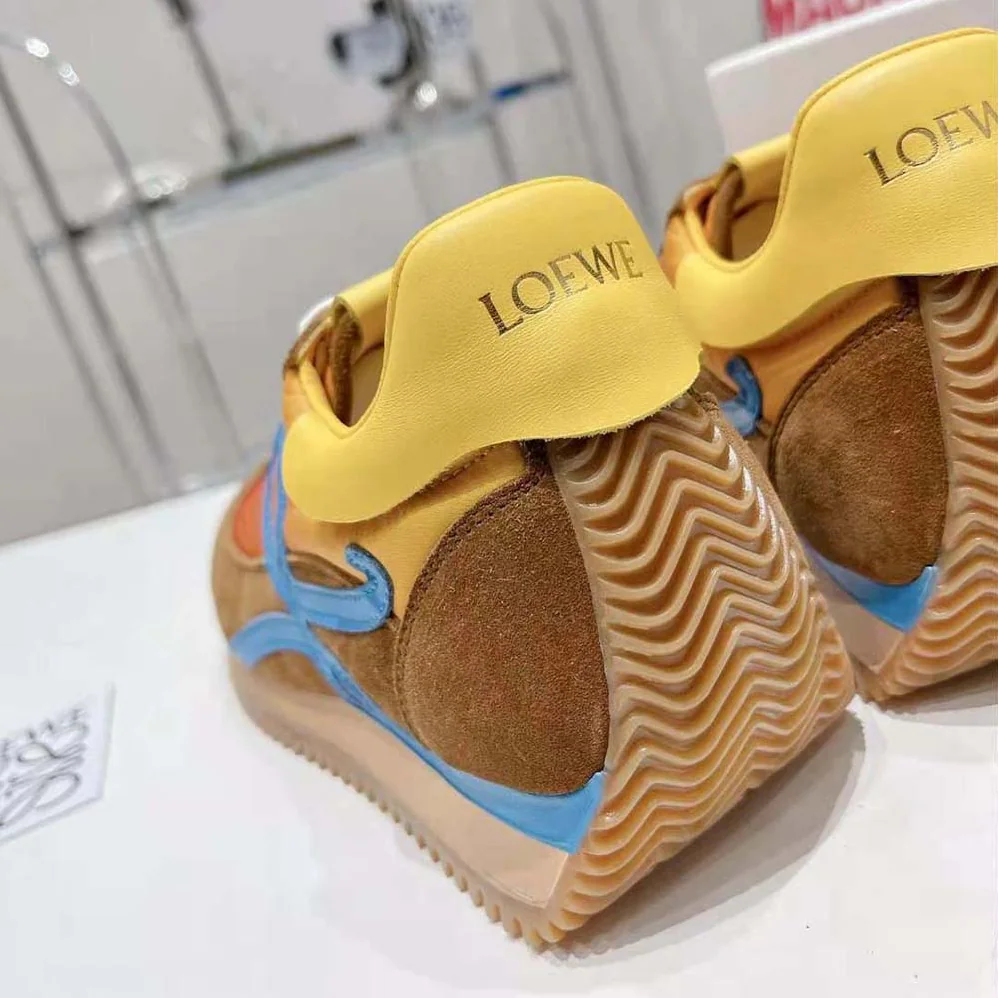 Loewe Flow Runner in Nylon and Suede for Men