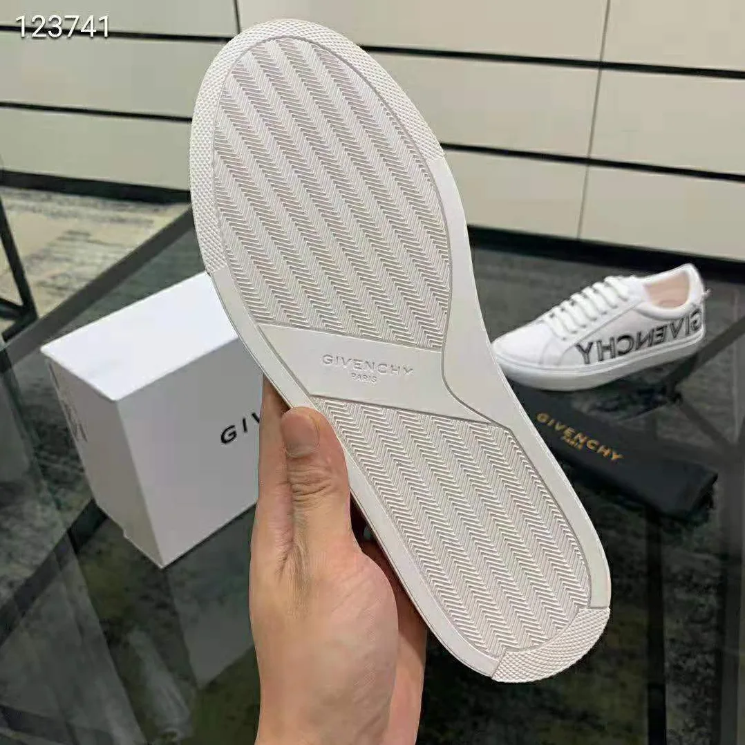 Givenchy Givenchy Reverse Sneakers in Leather for Men in White Givenchy Givenchy Reverse Sneakers in Leather for Men in White
