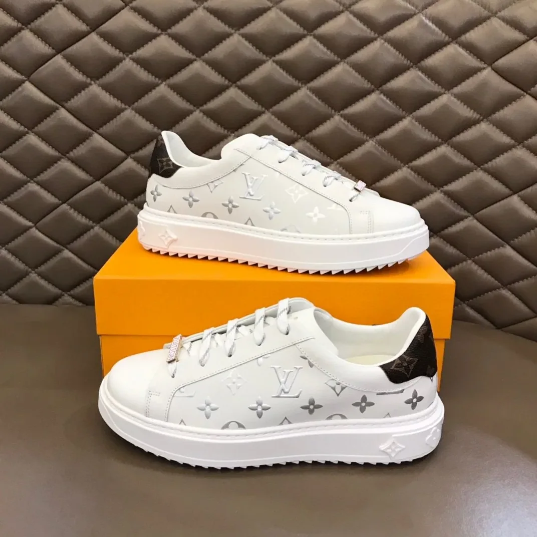 Louis Vuitton Time Out Sneaker Monogram Flowers Red Louis Vuitton Time Out Sneaker Monogram Flowers Red