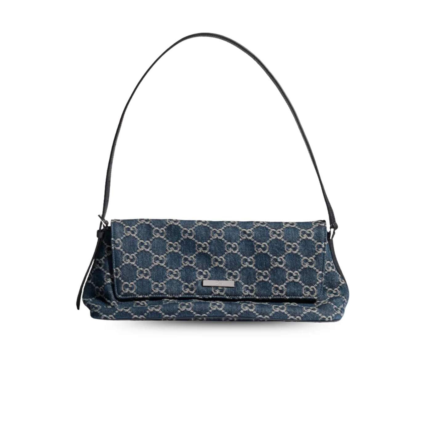 Gucci Madison Medium Shoulder Bag in Dark Blue Palladium Hardware