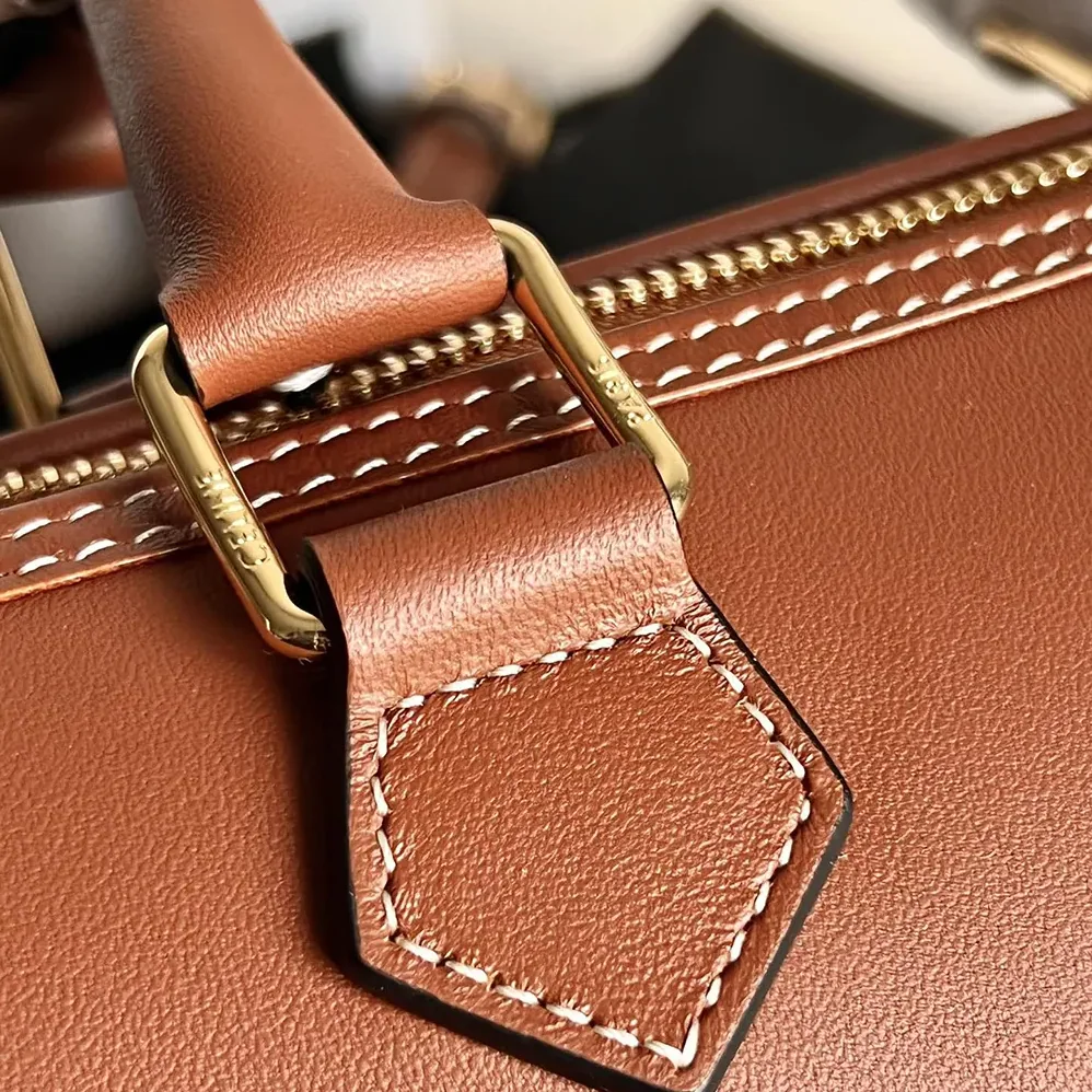 Celine Small Boston in Smooth Calfskin for Women in Brown Celine Small Boston in Smooth Calfskin for Women in Brown