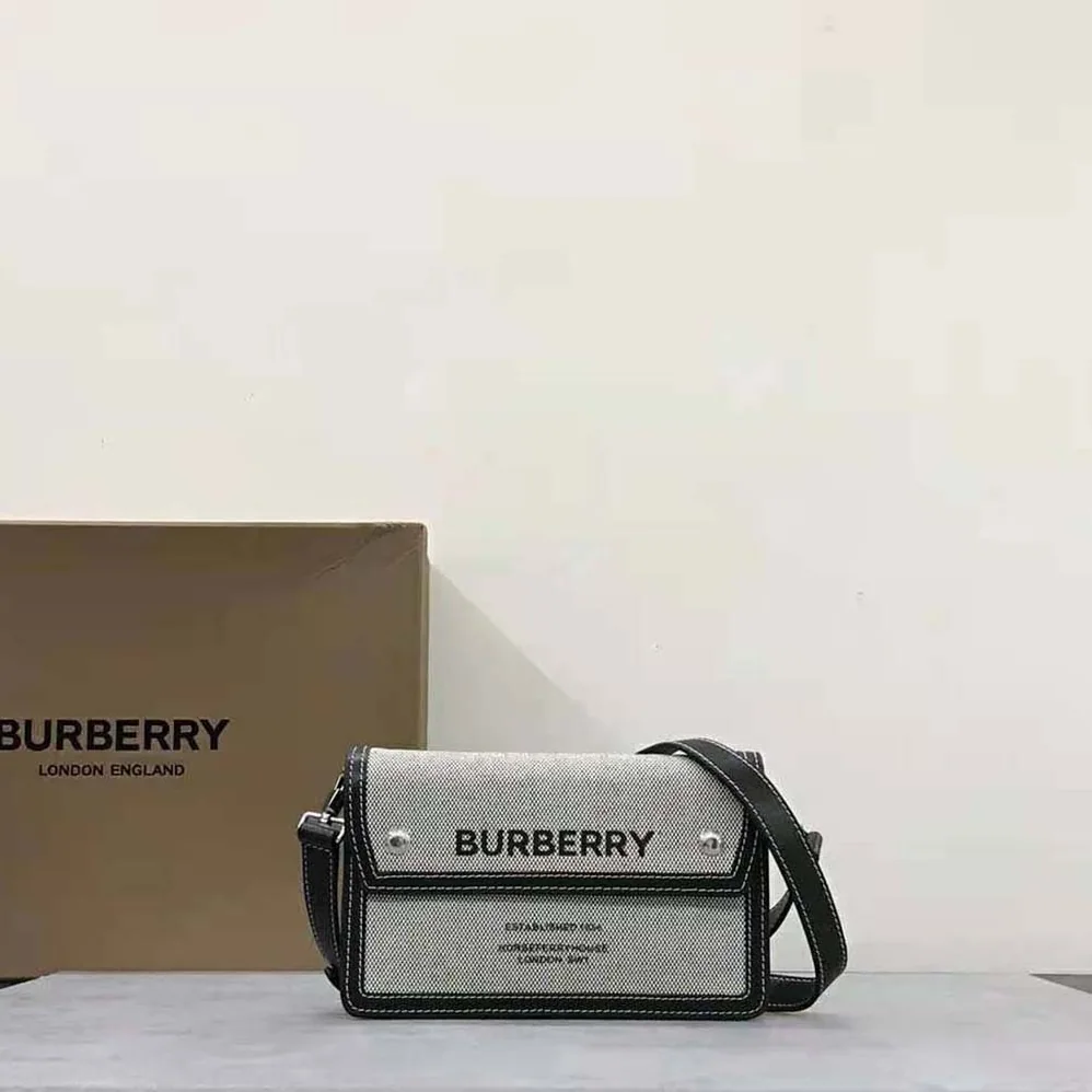 Burberry Horseferry Print Canvas and Leather Crossbody Bag for Men Burberry Horseferry Print Canvas and Leather Crossbody Bag for Men