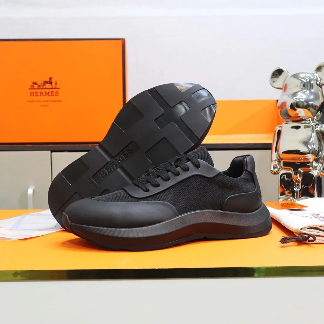 Hermes Gramme Sneakers Black Hermes Gramme Sneakers Black