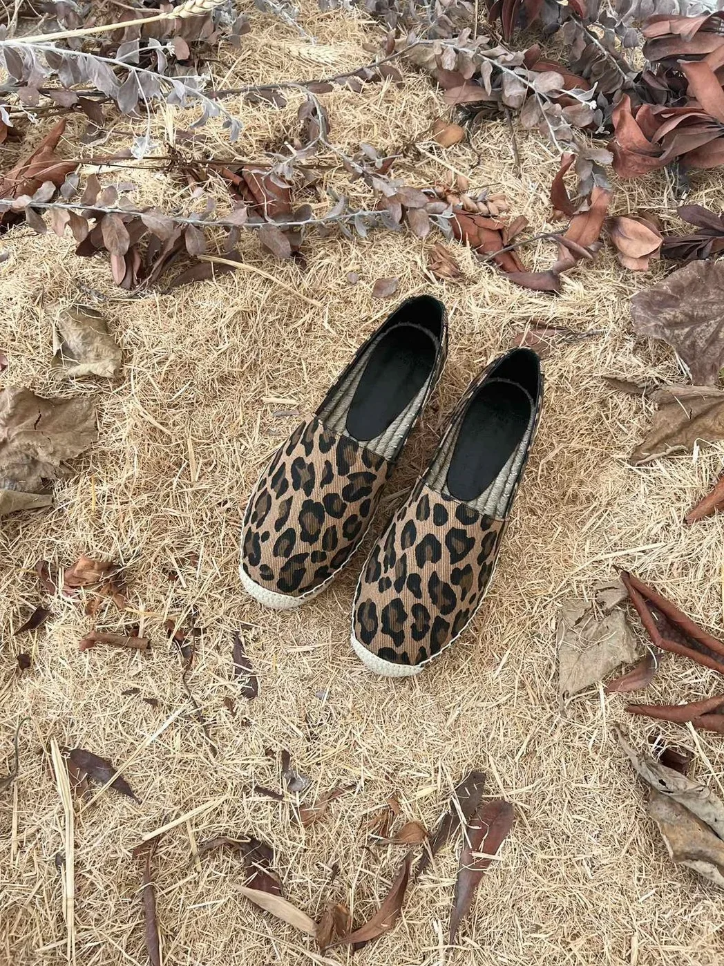 Saint Laurent Ysl Embroidered Espadrilles Brown for Women Saint Laurent Ysl Embroidered Espadrilles Brown for Women