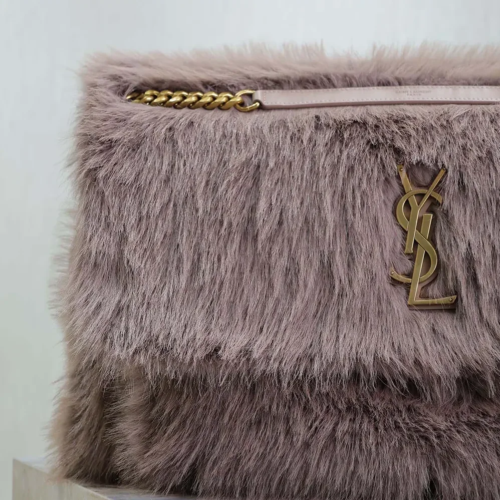 Saint Laurent YSL Oversized Niki in Feathers for Women