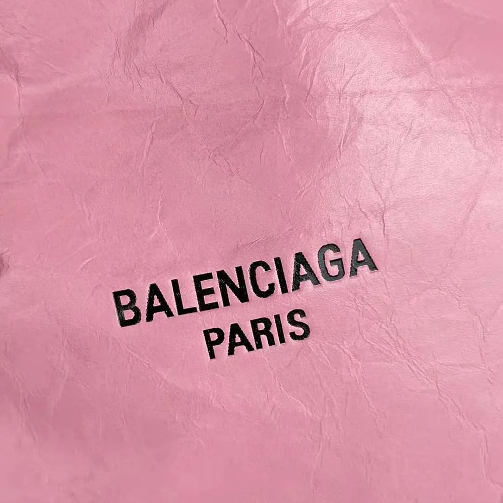 Balenciaga Crush Small Tote Bag in Pink Crushed Calfskin for Women Balenciaga Crush Small Tote Bag in Pink Crushed Calfskin for Women