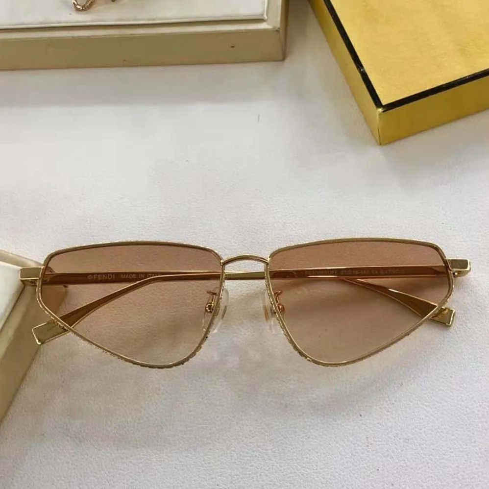 Fendi FF Sunglasses with Brown Lenses for Women Fendi FF Sunglasses with Brown Lenses for Women