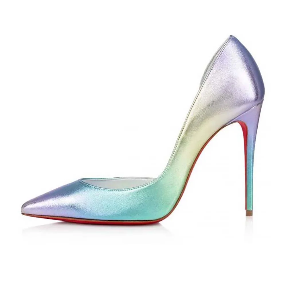 Christian Louboutin Lriza 100 mm Heel Height for Women in Purple Christian Louboutin Lriza 100 mm Heel Height for Women in Purple