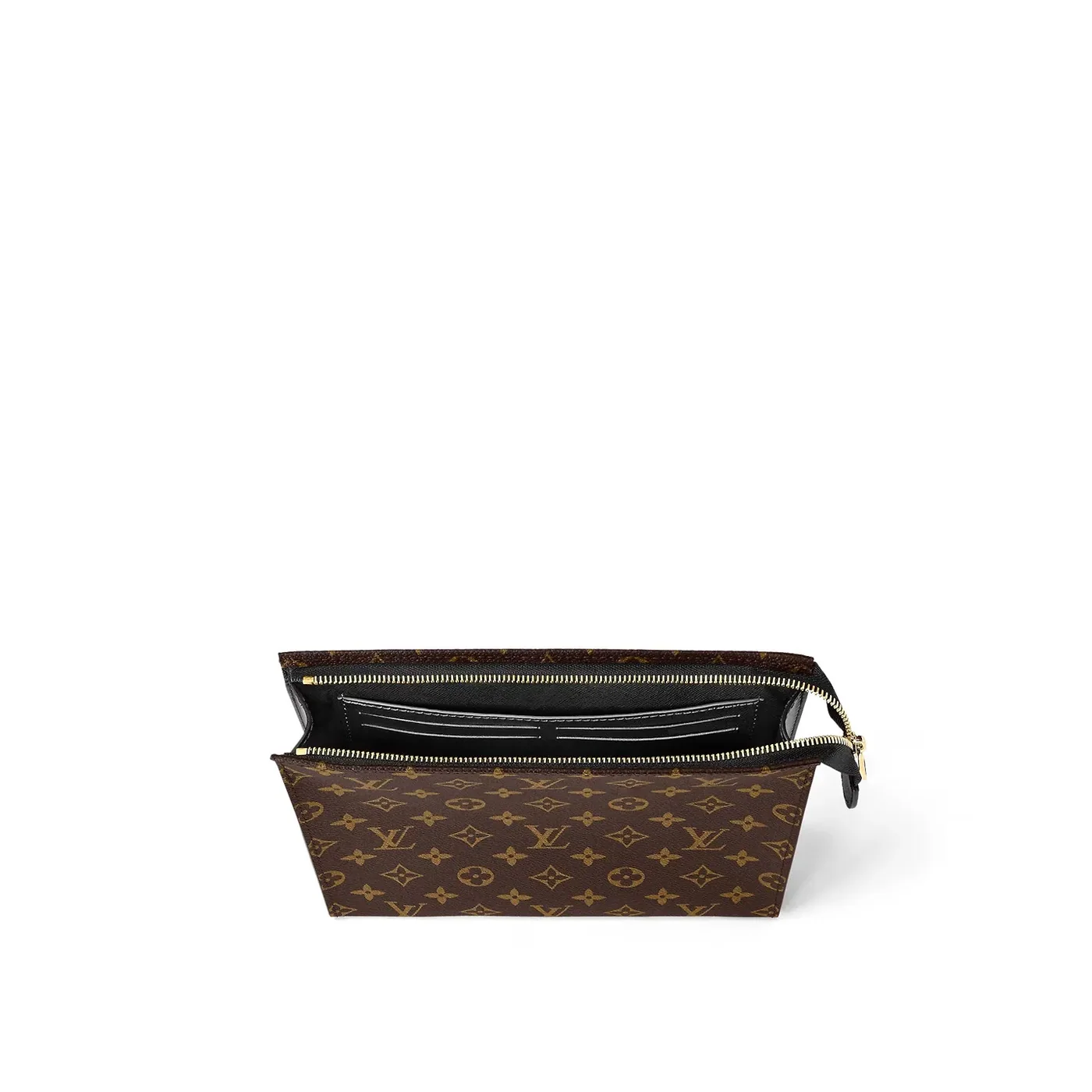 Louis Vuitton Poche Toilette NM Toiletry Bag Brown 9,/