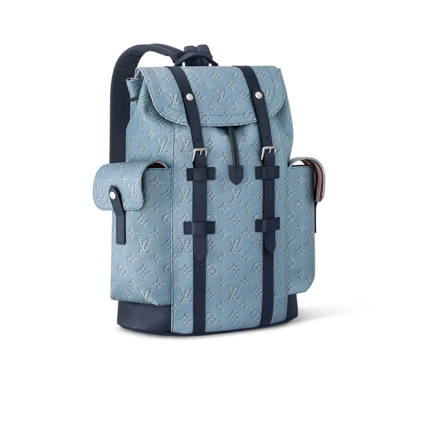 Louis Vuitton Christopher MM Bag Blue /