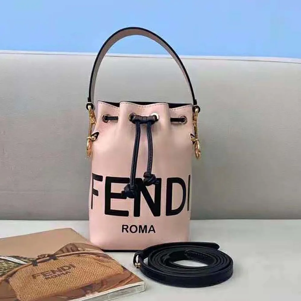 Fendi Mon Tresor Pink Leather Mini Bag for Women