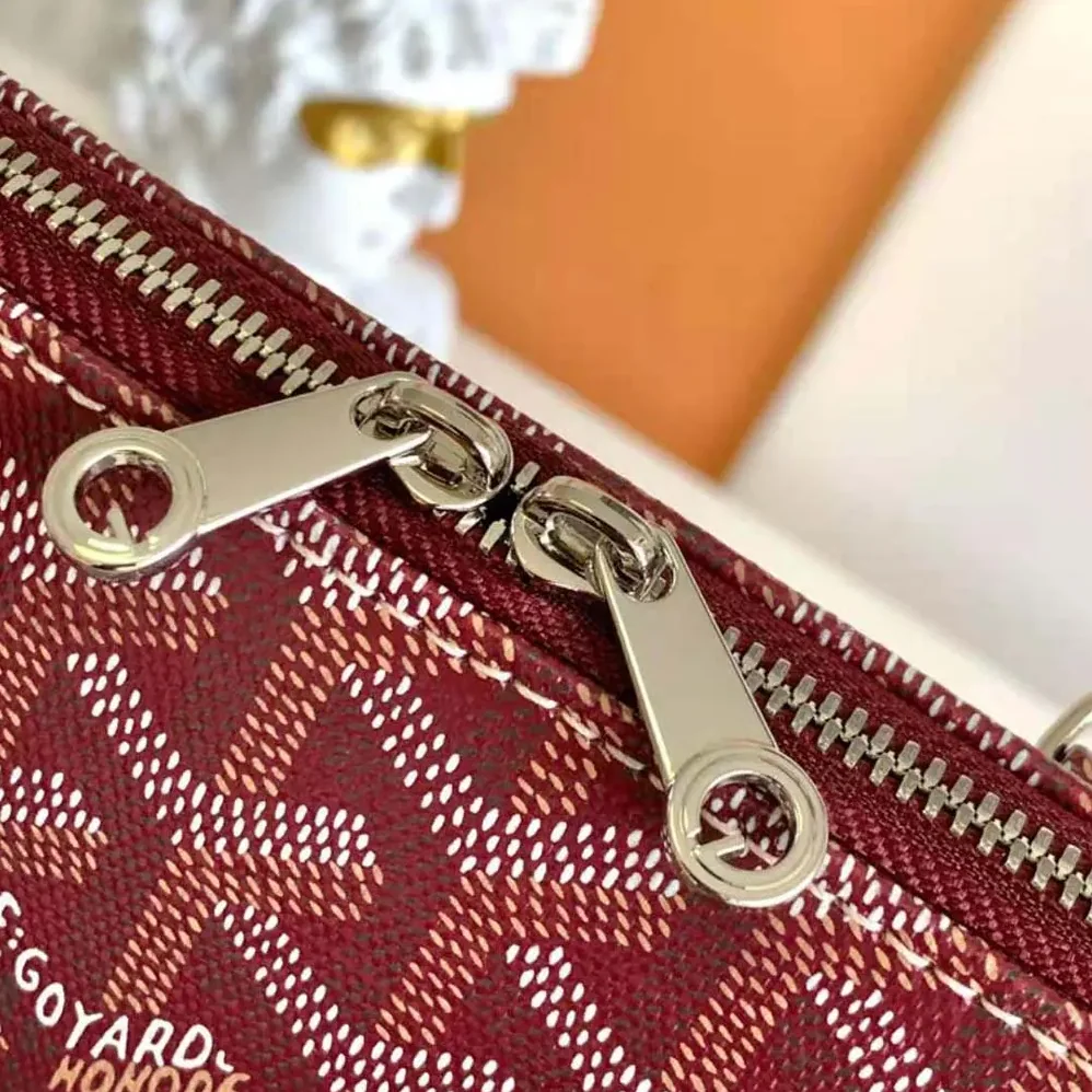 Goyard Vendôme PM Bag for Women in Maroon Goyard Vendôme PM Bag for Women in Maroon