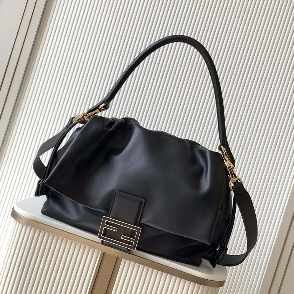 Fendi Mamma Baguette Large Nappa Leather Bag for Women