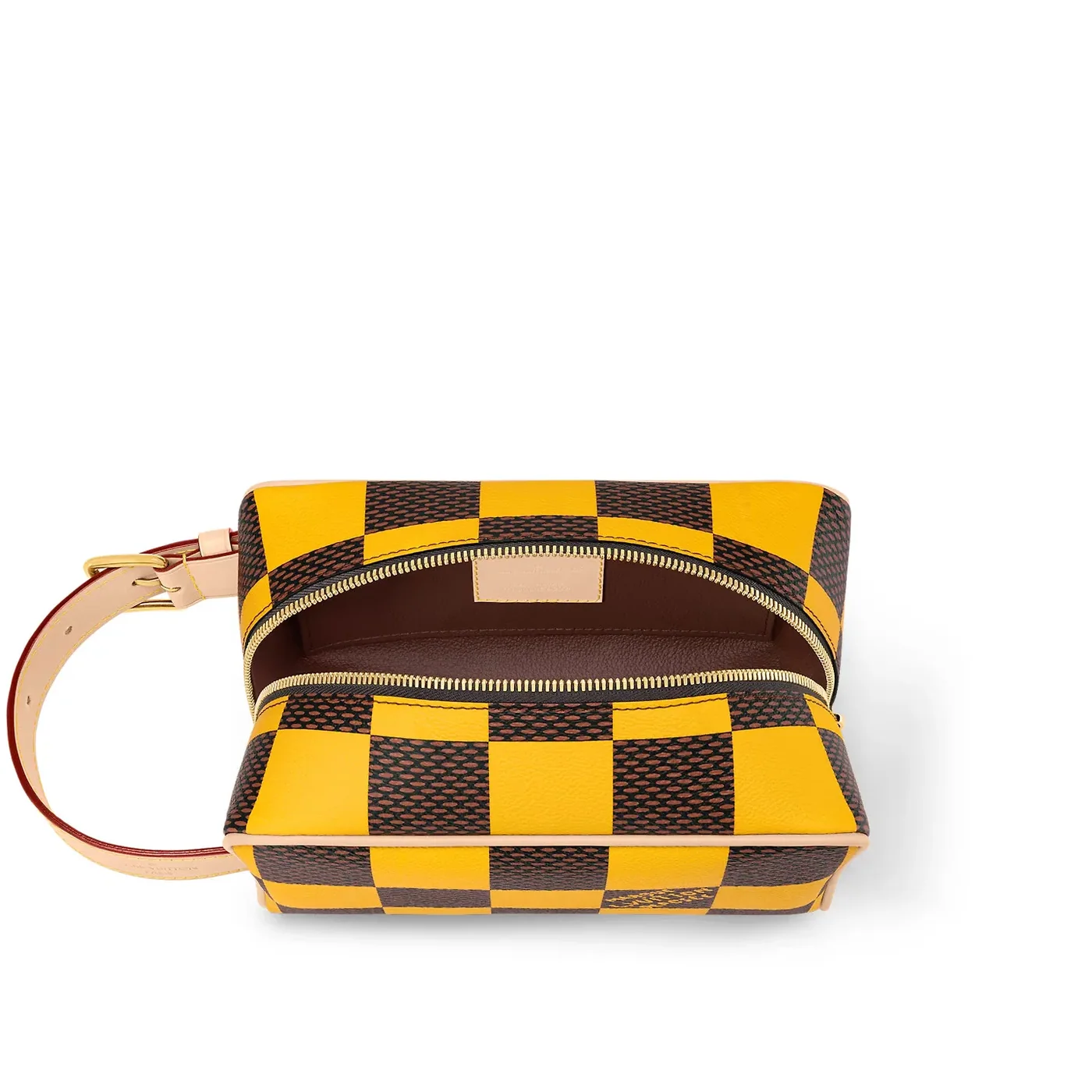 Louis Vuitton Locker Dopp Kit Yellow 9.1 Inches/ Louis Vuitton Locker Dopp Kit Yellow 9.1 Inches/