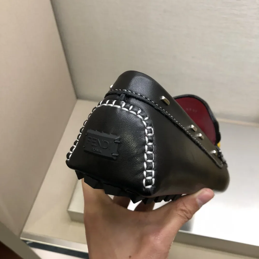 Fendi Force Black Loafers Fendi Force Black Loafers
