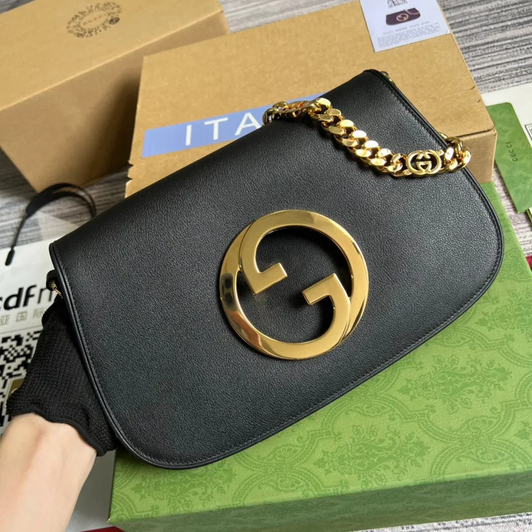 Gucci Blondie Shoulder Bag Black Gucci Blondie Shoulder Bag Black