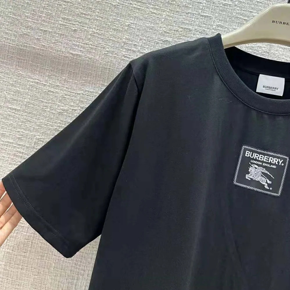 Burberry Prorsum Label Cotton T-shirt for Men in Black