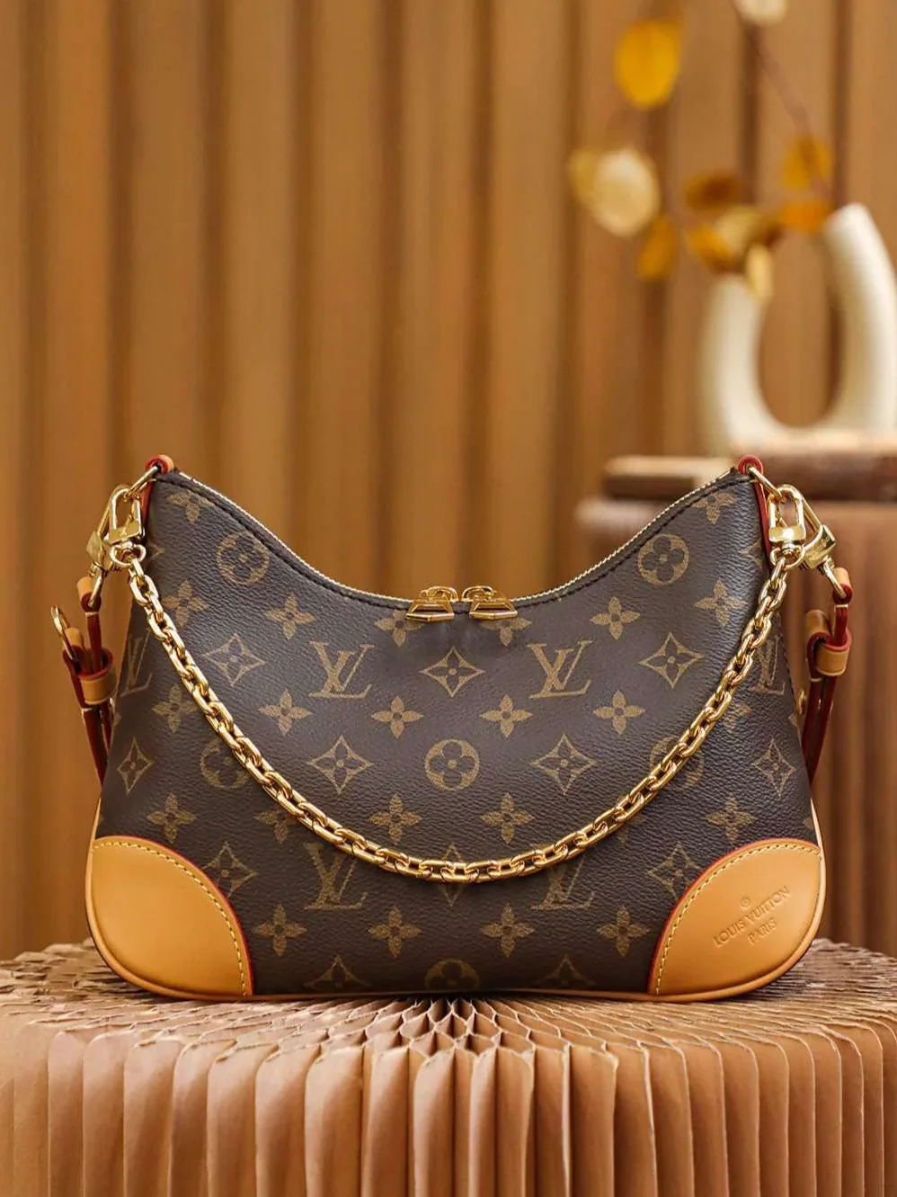 Louis Vuitton Boulogne PM Bag Brown /
