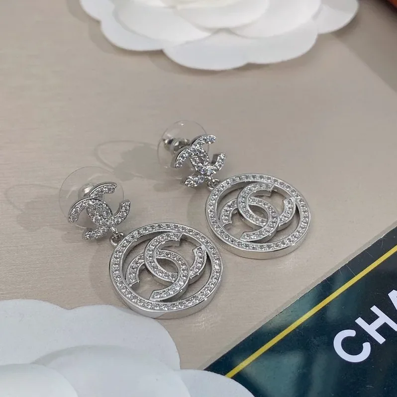 Circle Earrings Silver