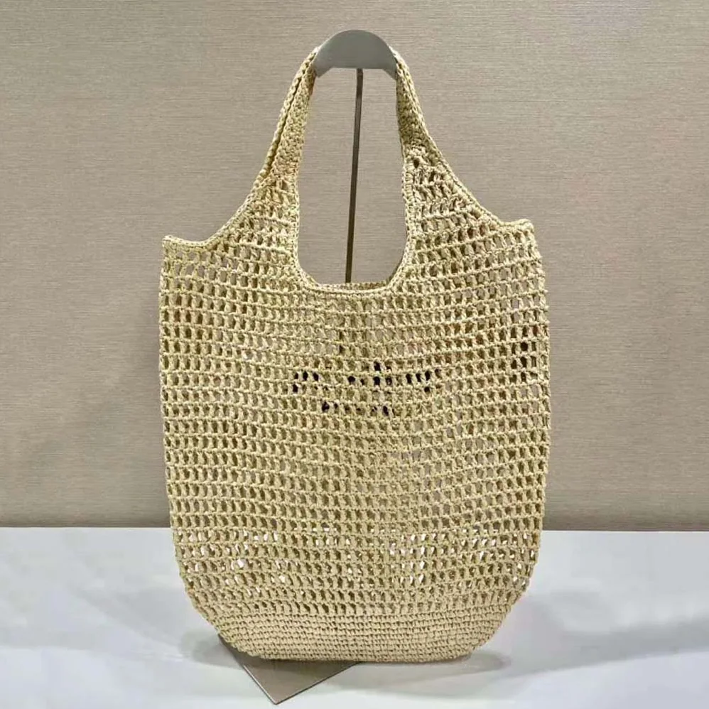 Prada Raffia Tote Bag with a Soft for Women in Natural Prada Raffia Tote Bag with a Soft for Women in Natural
