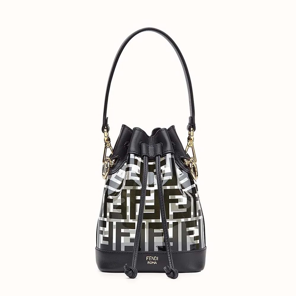 Fendi MON TRESOR PU Mini-Bag for Women in Black Fendi MON TRESOR PU Mini-Bag for Women in Black