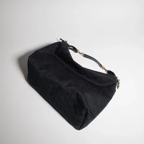 Gucci Brera Medium Crossbody Bag / Grey/ Black Gold Hardware A00B4O AAHHD 1094