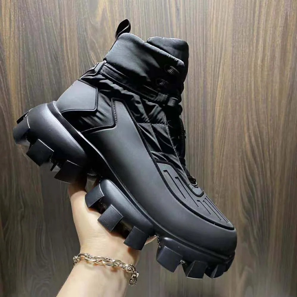 Prada Cloudbust Thunder Sneakers for Women in Black Prada Cloudbust Thunder Sneakers for Women in Black