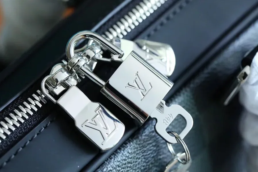 Porte Documents Jour Damier Gray /