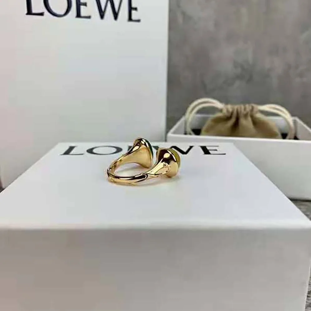 Loewe Tree Ring in Metal for Women Loewe Tree Ring in Metal for Women