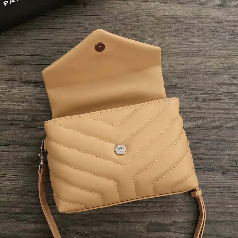 Saint Laurent YSL Loulou Small Matelasse Y Leather for Women in Sandy Saint Laurent YSL Loulou Small Matelasse Y Leather for Women in Sandy