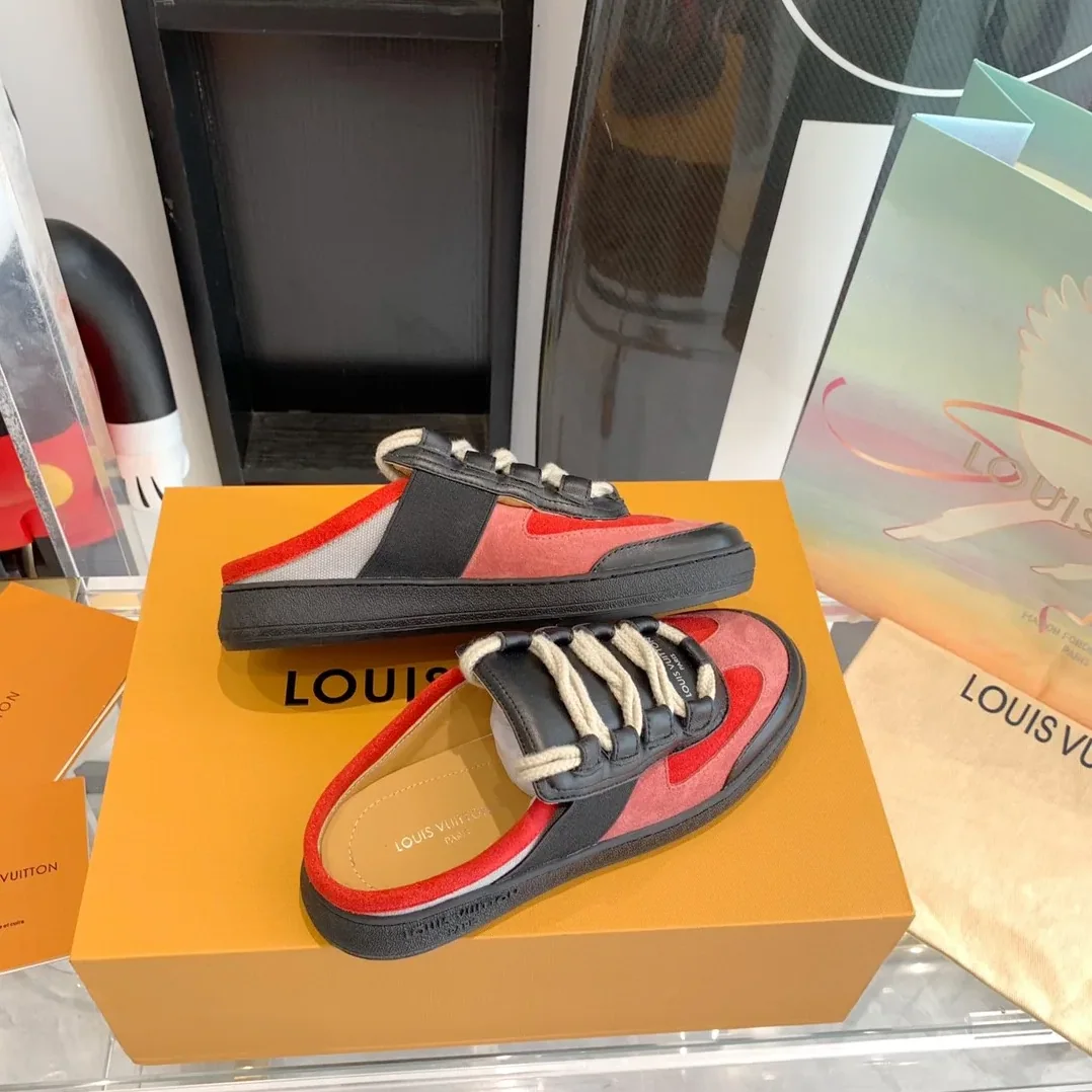 Louis Vuitton Lous Sneaker Monogram Canvas Red Louis Vuitton Lous Sneaker Monogram Canvas Red