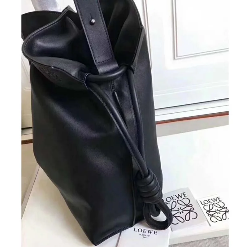 Loewe Flamenco Knot Small Bag Black in Nappa Leather for Women Loewe Flamenco Knot Small Bag Black in Nappa Leather for Women