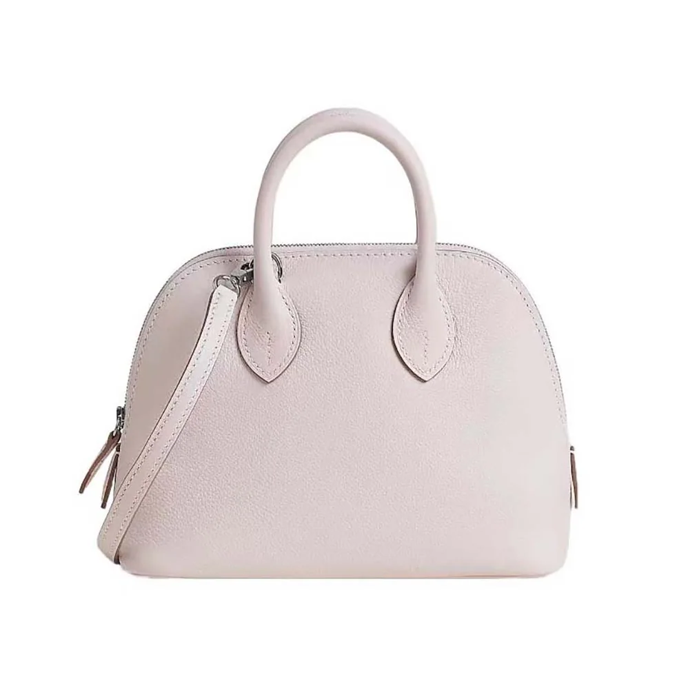 Hermes Bolide 1923 Bag in Epsom Calfskin for Unisex in Pink