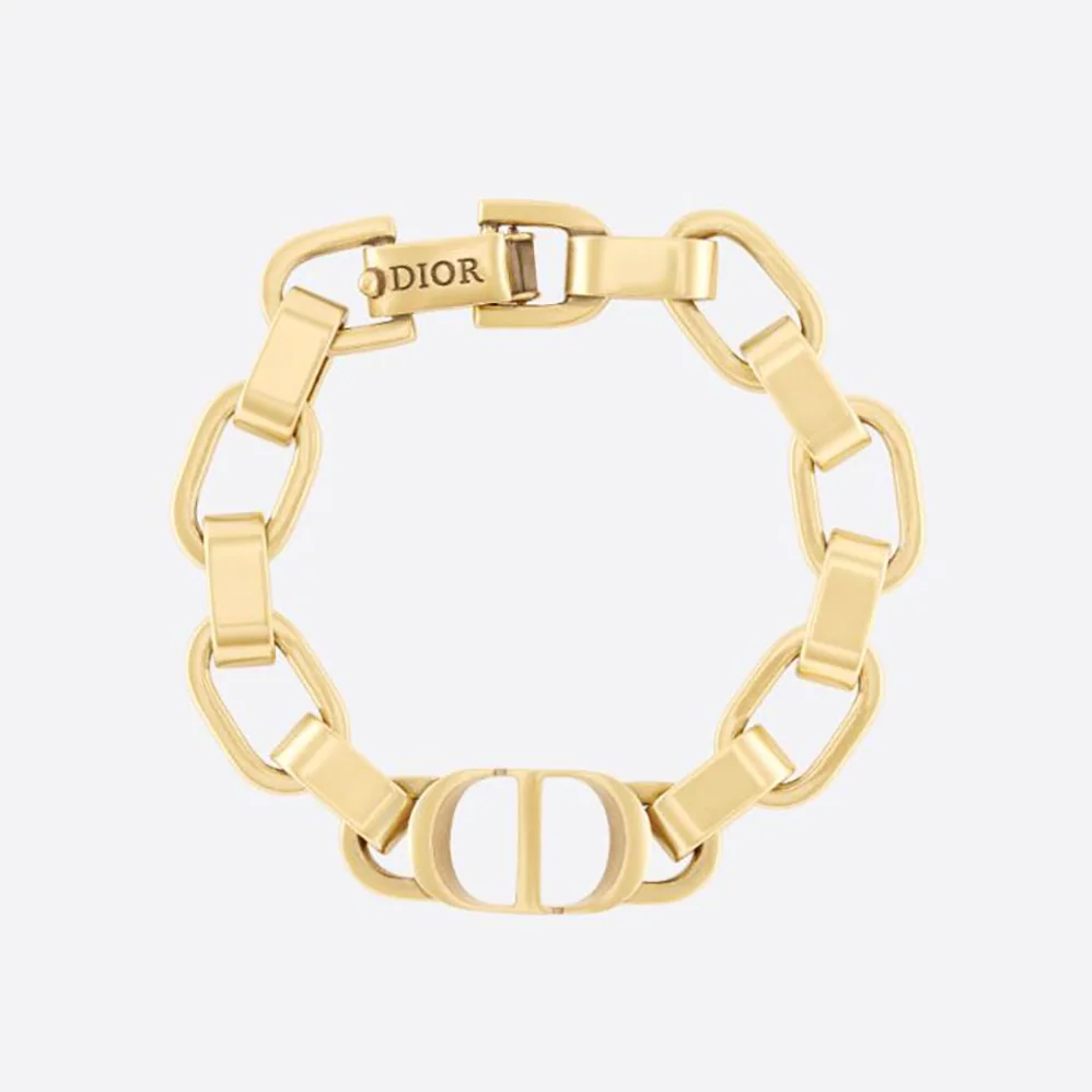 Dior 30 Montaigne Bracelet Gold for Women in Finish Metal Dior 30 Montaigne Bracelet Gold for Women in Finish Metal