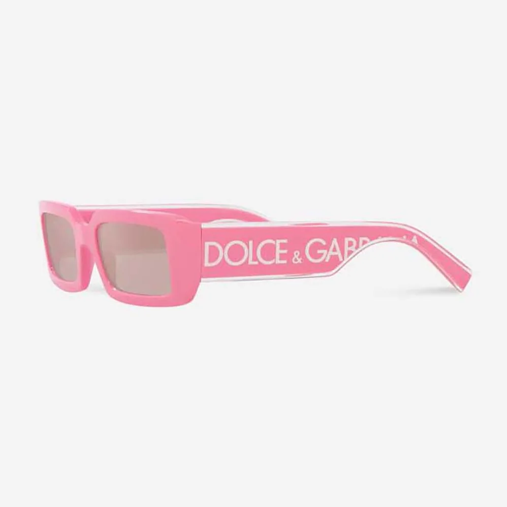 Dolce Gabbana D&G DG Elastic Sunglasses for Women in Pink