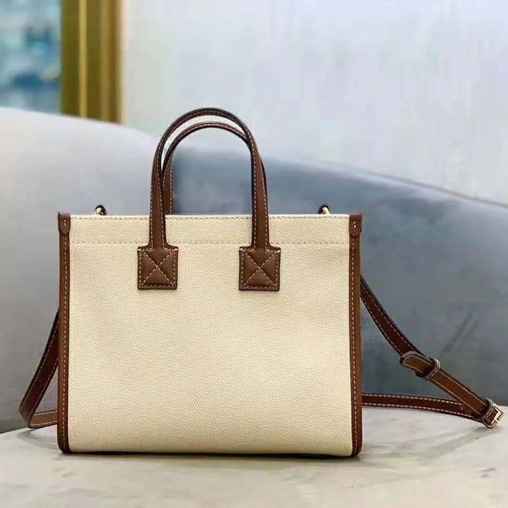 Burberry Mini Freya Tote for Women in Beige Burberry Mini Freya Tote for Women in Beige