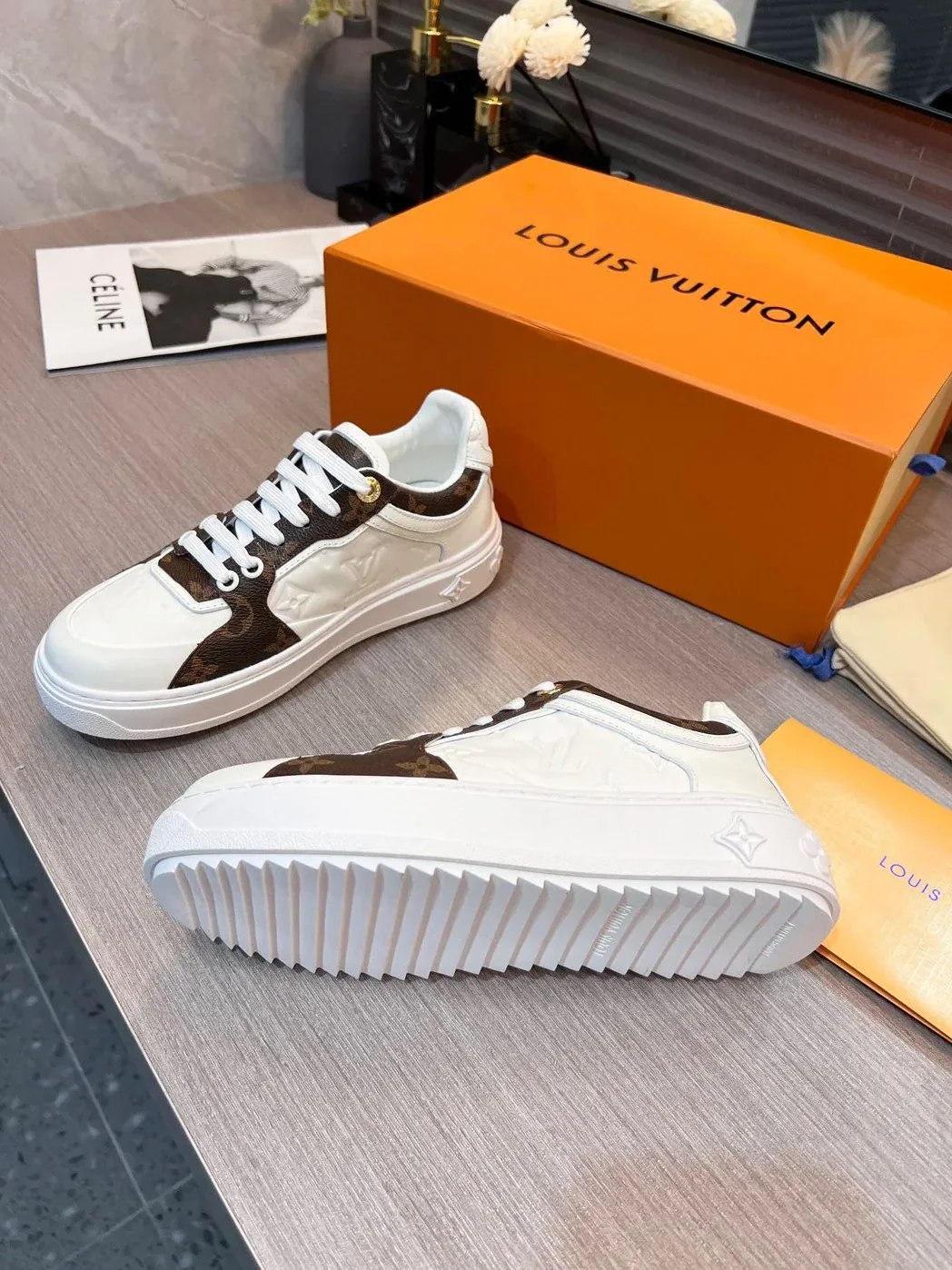 Louis Vuitton Boombox Sneaker Brown for Women