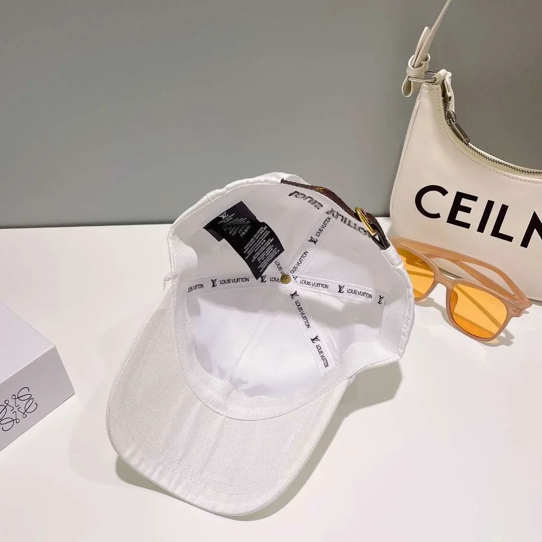 Louis Vuitton Baseball Cap White Louis Vuitton Baseball Cap White
