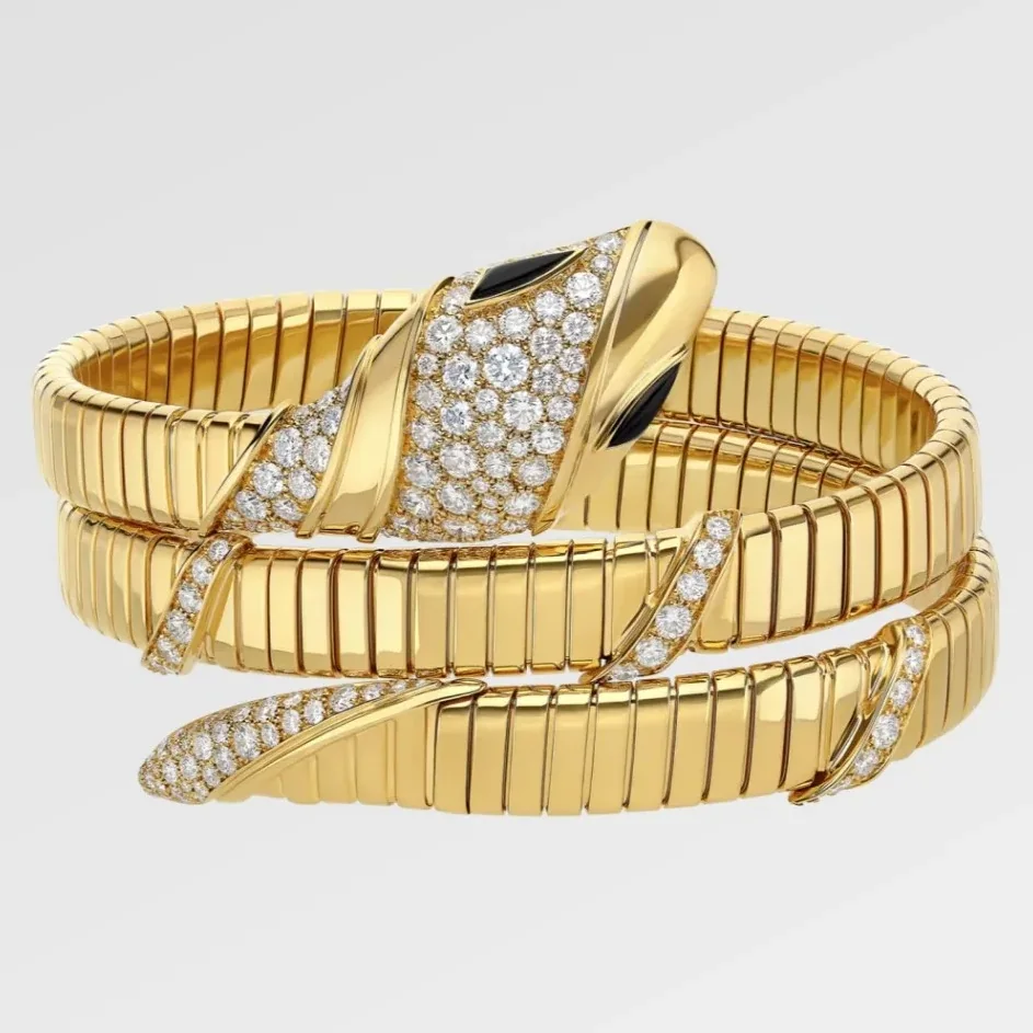 Bvlgari Serpenti Tubogas Bracelet Yellow Gold Bvlgari Serpenti Tubogas Bracelet Yellow Gold
