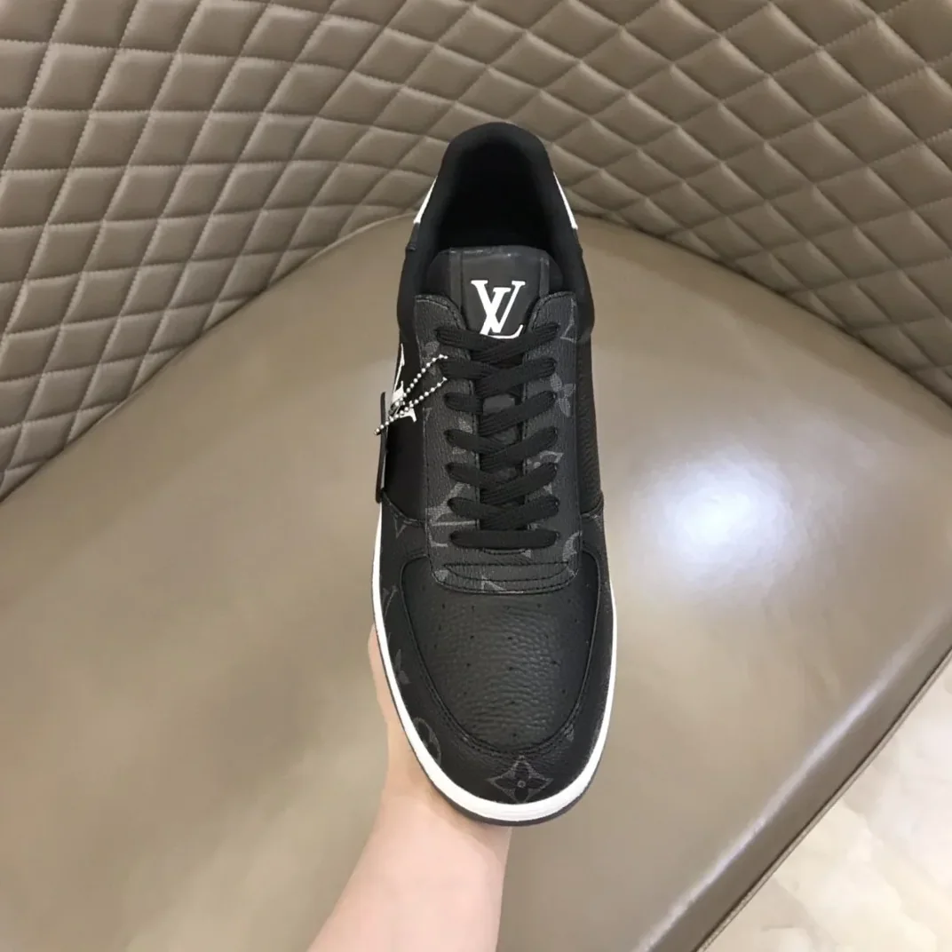 Louis Vuitton Rivoli Sneaker Monogram Canvas Black