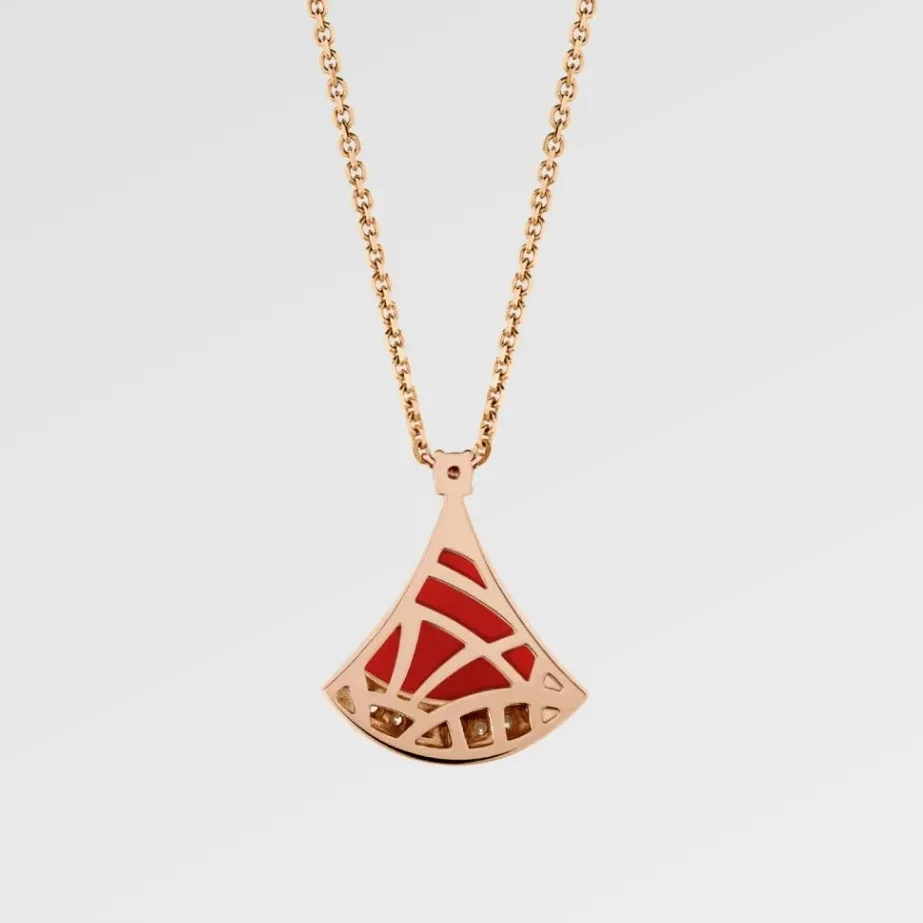 Bvlgari Divas Dream Necklace Rose Gold