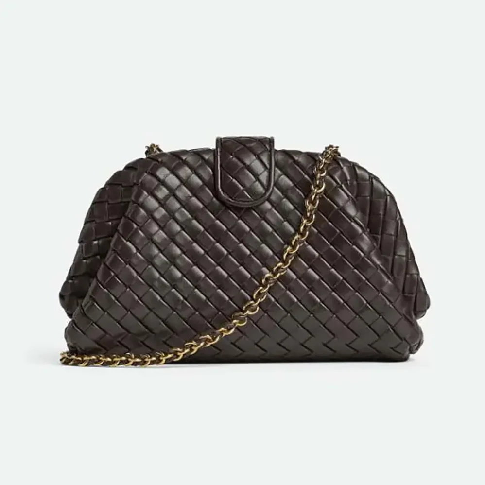 Bottega Veneta Small Lauren 1980 for Women in Chocolate