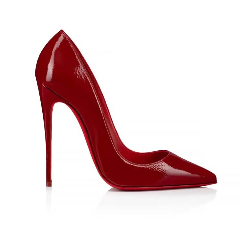 Christian Louboutin So Kate 120 mm Pumps Vog Patent Leather for Women in Red Christian Louboutin So Kate 120 mm Pumps Vog Patent Leather for Women in Red