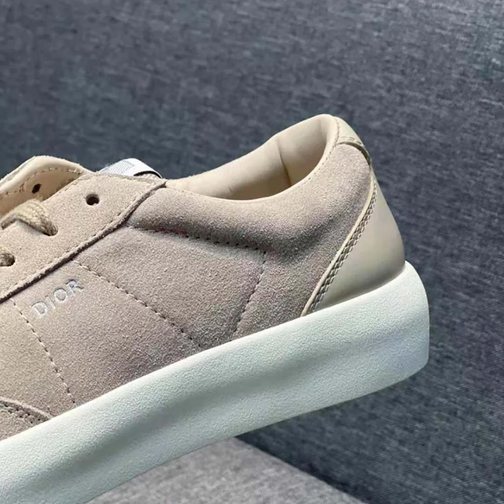 Dior B101 Sneaker Greige Nubuck Calfskin for Men