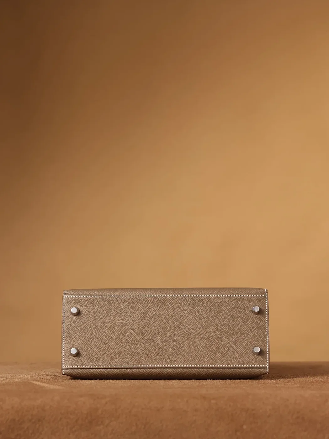 Hermes Kelly Epsom Silver Tone Lock Bag Grey 9,/ Hermes Kelly Epsom Silver Tone Lock Bag Grey 9,/