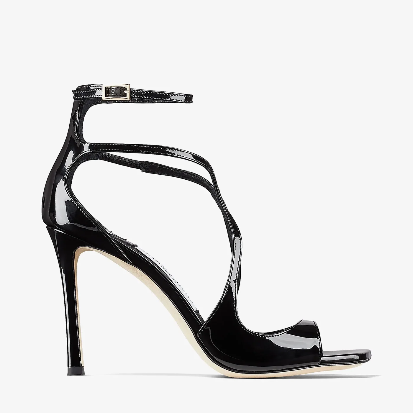 Jimmy Choo Azia 95 Black AZIA95PAT Jimmy Choo Azia 95 Black AZIA95PAT